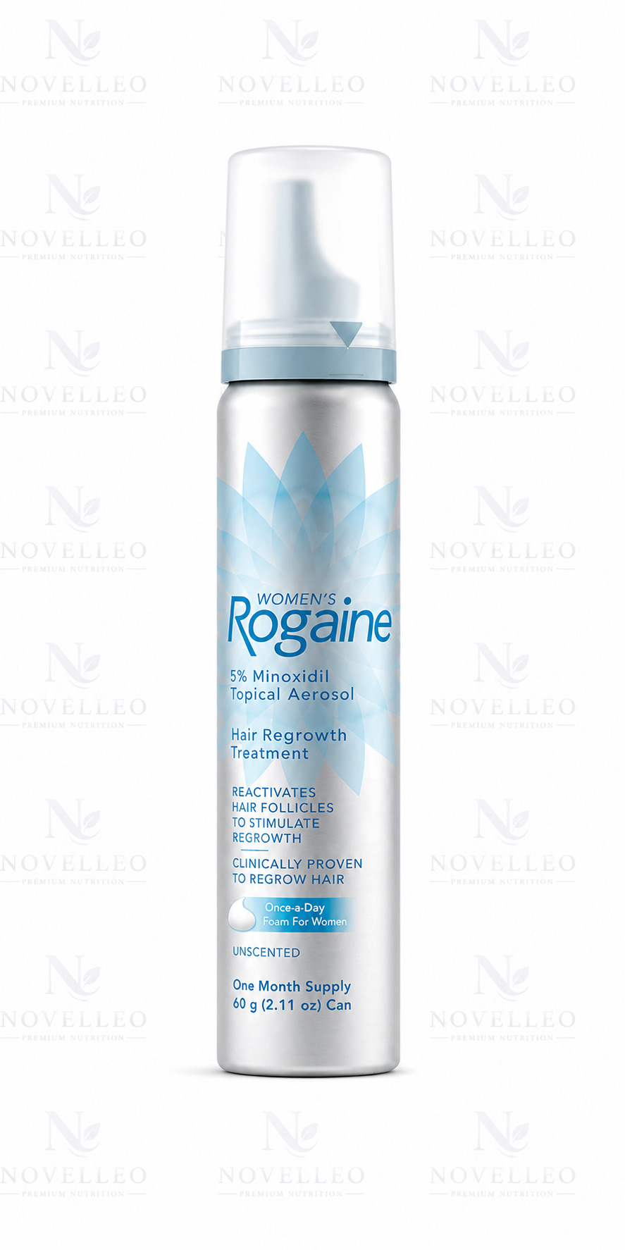 Rogaine Women’s Foam 5% Minoxidil – 2 Cans (4 Month Supply)