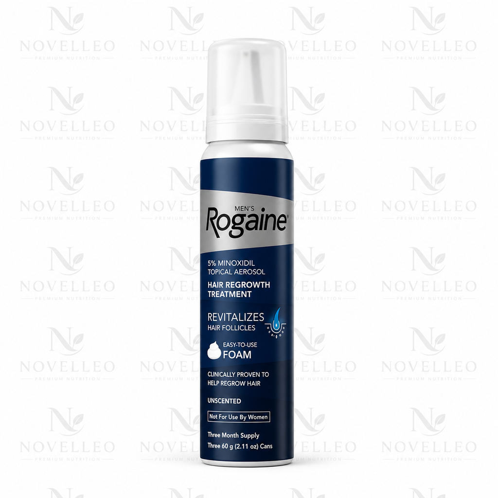 Rogaine Men’s Foam 5% Minoxidil – 3 Month Supply