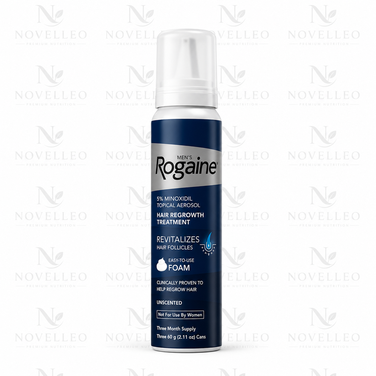 Rogaine Men’s Foam 5% Minoxidil – 3 Month Supply