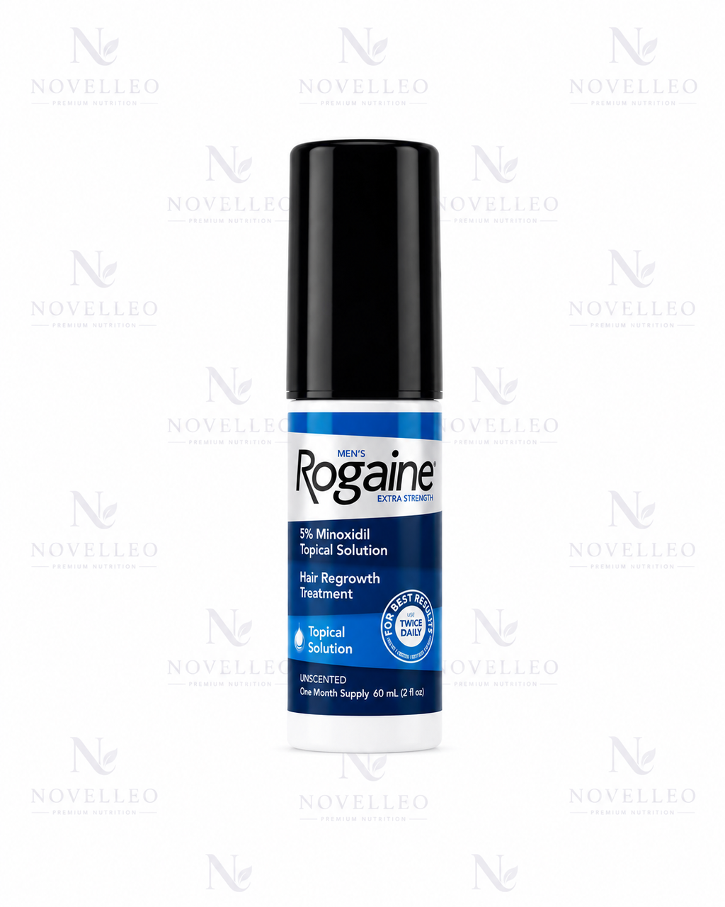 Rogaine Men Extra Strength 5% Minoxidil Topical Solution – 3 Bottles (3 Month Supply)